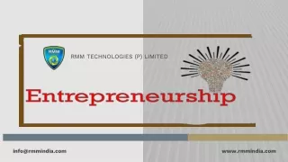 entrepreneurship