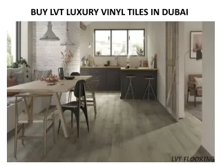 BUY LVT LUXURY VINYL TILES IN DUBAI