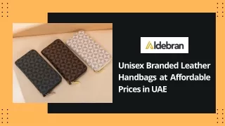 Unisex Branded Leather Handbags at Affordable Prices in UAE