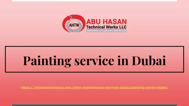 painting service in dubai