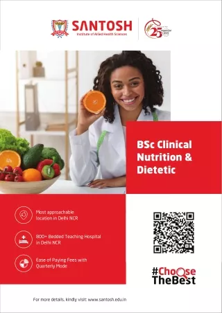 B.Sc Nutrition & Dietetics