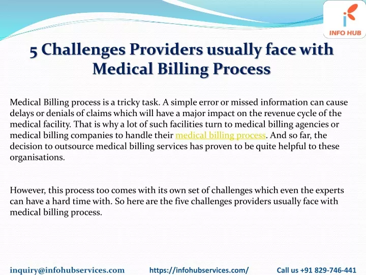 5 challenges providers usually face with medical