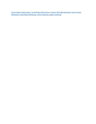 search engine optimization social media