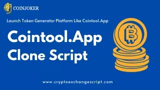 CoinTool.App Clone Script