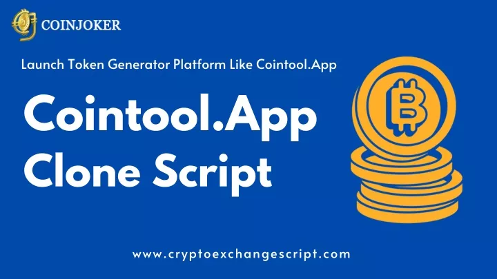 launch token generator platform like cointool app