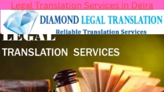Legal Translation Services in Deira