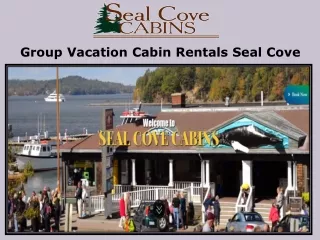 Group Vacation Cabin Rentals