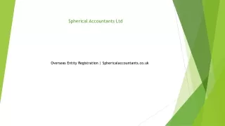 Overseas Entity Registration Sphericalaccountants.co.uk....