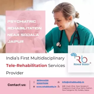 Psychiatric Rehabilitation Near Sodala Jaipur - Rehab Buddy