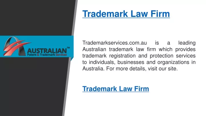 trademark law firm