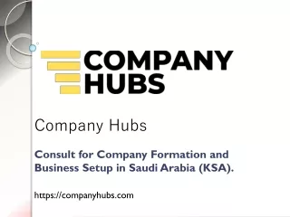 Business Setup in Saudi Arabia (KSA).
