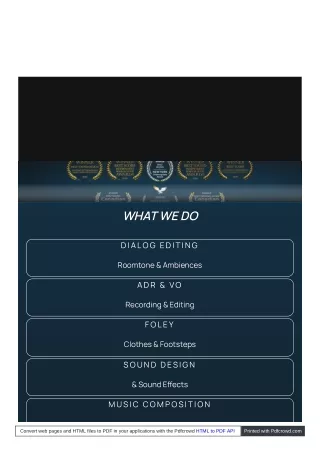 what we do