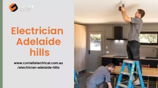 electrician Adelaide hills