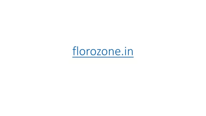 florozone in