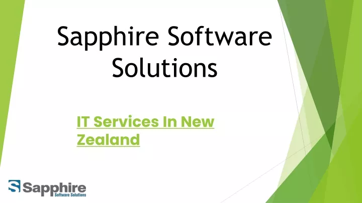 sapphire software solutions