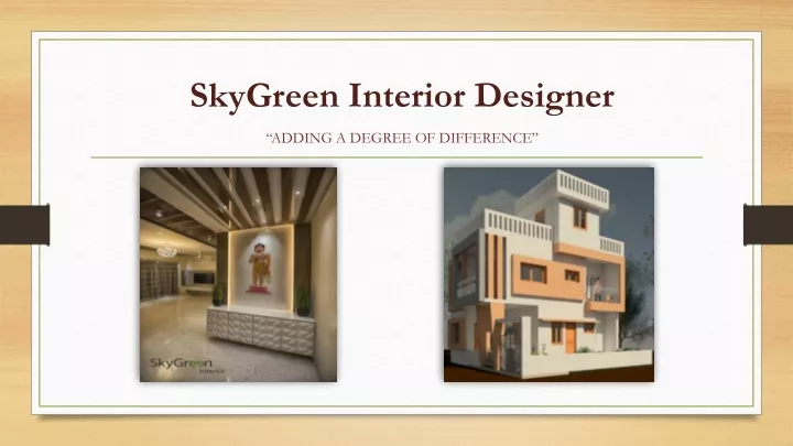 skygreen interior designer