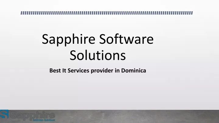 sapphire software solutions