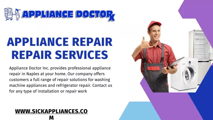 appliance repair repair services