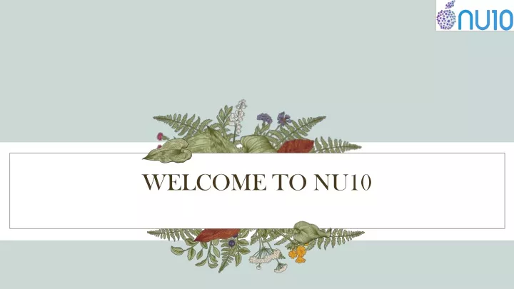 welcome to nu10