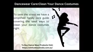 Dancewear care_ Ideal Ways to Clean Your Dance Costumes