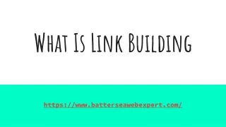 What Is Link Building And its Benefits