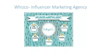 Whizco- Influencer Marketing Agency