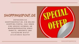 shoppingspout de