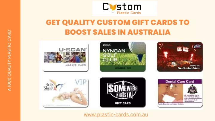 get quality custom gift cards to boost sales