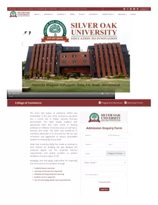 6 - Silver Oak School of commerce (SOSC)