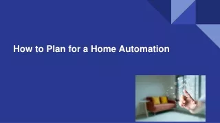 How to Plan for a Home Automation (3)