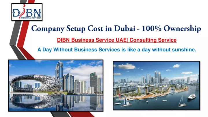 company setup cost in dubai 100 ownership