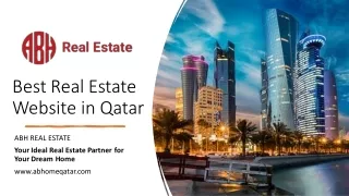 Best Real Estate Website in Qatar