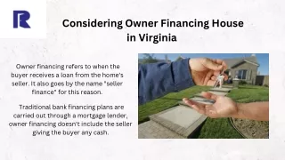 Properties on Sale: Owner Financing House in Virginia