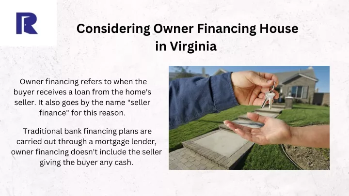 considering owner financing house in virginia