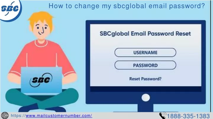 how to change my sbcglobal email password