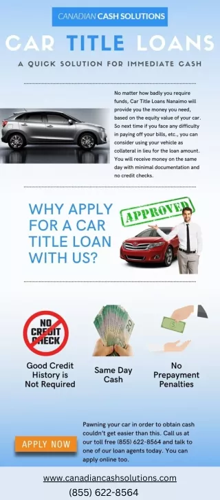 Car Title Loans  Receive Instant Loans