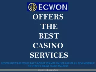 Win Earnings With Online Betting & Gambling in Malaysia - Ecwon2