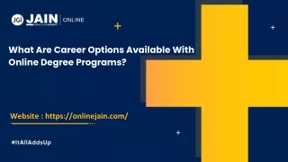 What Are Career Options Available With Online Degree Programs_