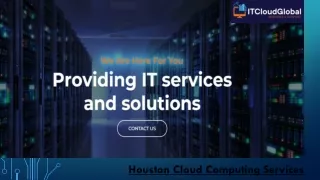 Houston Cloud Computing Services