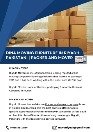 Packer and mover - Alriyadhmovers