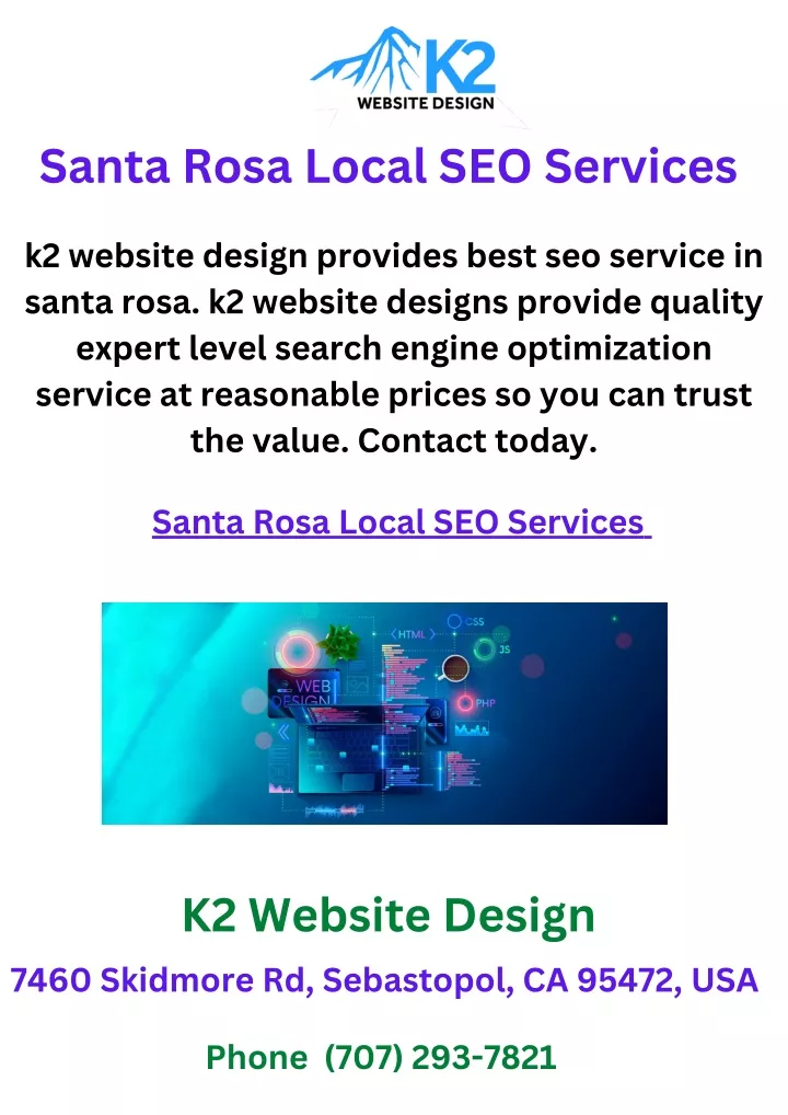 santa rosa local seo services