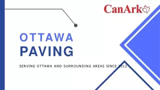 Ottawa Paving Experts - Get your driveway, walkways, and more beautifully paved