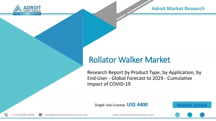 rollator walker market