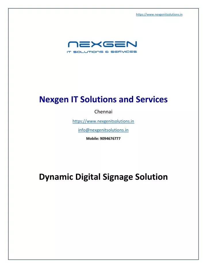 https www nexgenitsolutions in