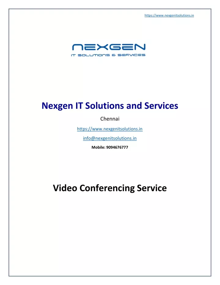 https www nexgenitsolutions in