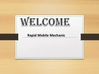 welcome