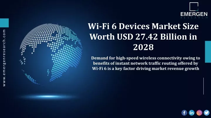 wi fi 6 devices market size worth