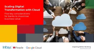 Scaling Digital Transformation with Cloud