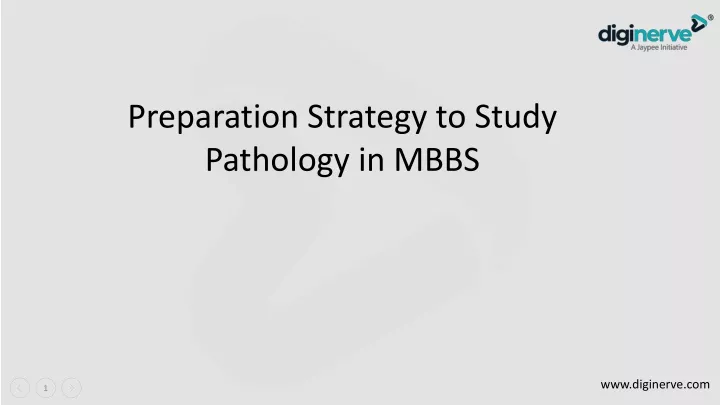 preparation strategy to study pathology in mbbs