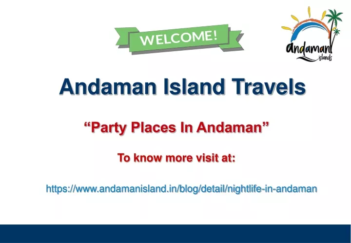 andaman island travels